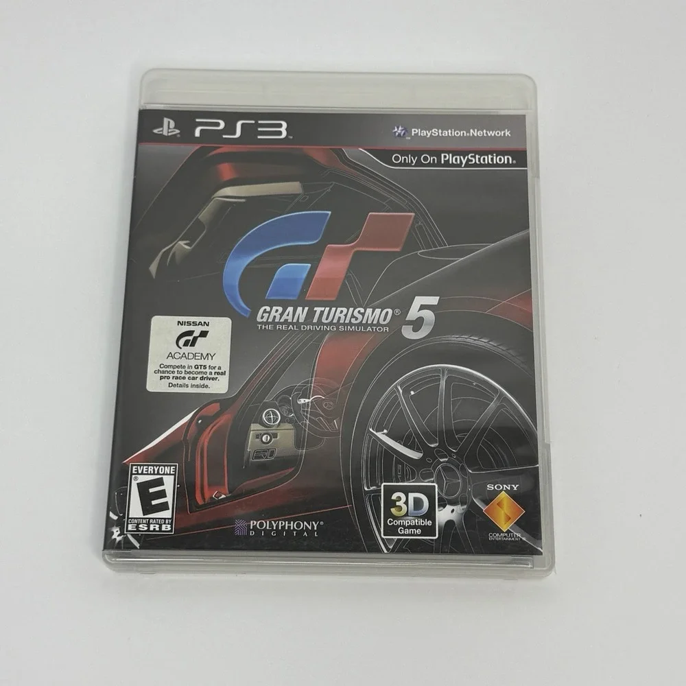 Gran Turismo 5 (Sony PlayStation 3, 2010) PS3 CIB With Manual Tested Working